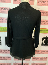 Load image into Gallery viewer, Black Buckle Shawl (Size S)