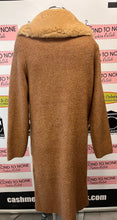 Cargar imagen en el visor de la galería, Faux-Fur Collar Duster Sweater (Size L)