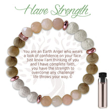 Cargar imagen en el visor de la galería, "Have Strength" Aromatherapy Bracelet (2 Colours)