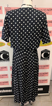 Load image into Gallery viewer, Vintage Polka Dot Dress & Bolero Jacket (Size 7/8)