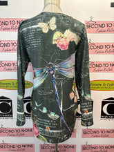 Load image into Gallery viewer, Ethereal Bedazzled Garden Top (Size S/M)
