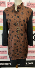 Load image into Gallery viewer, Vintage Wool/Silk Blend Button Front Dress (Size S/M)