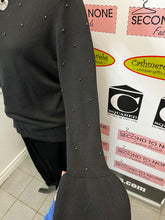 Load image into Gallery viewer, Ivanka Trump Metallic Ball Sweater (Size M)