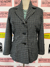 Cargar imagen en el visor de la galería, Teal Plaid Blazer (Size S)
