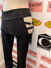 Load image into Gallery viewer, Got Sexy Black Hip Cut Out Pants (Size M)