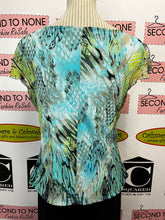 Load image into Gallery viewer, Vintage Cowl Neck Top (Size L)