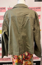Cargar imagen en el visor de la galería, DC Jeans Army-Look Jacket (Size 1X)