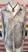 Load image into Gallery viewer, Jones New York Navy/White Top (Size L)