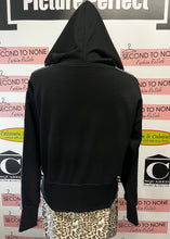 Load image into Gallery viewer, Michael Kors Logo Stripe Zipper Hoodie (Size M)