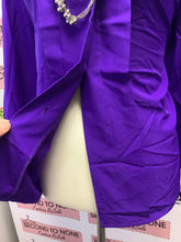 Load image into Gallery viewer, Vintage Electric Purple Lone Sleeve (Size 14)