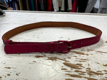 Load image into Gallery viewer, Loons Pink Genuine Leather Belt (Size L)