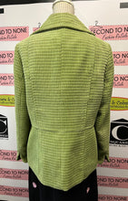 Load image into Gallery viewer, Lime Green Textured Blazer (Size 8)