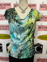Load image into Gallery viewer, Vintage Cowl Neck Top (Size L)