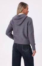 Charger l'image dans la galerie, Dk. Grey Double Zip Hooded Sweater (One Size)