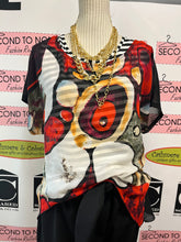 Cargar imagen en el visor de la galería, Mixed Printed Sheer Overlay & Tank (Size M)