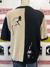 Load image into Gallery viewer, Christopher & Banks Cat Lover Cardigan (Size XL)