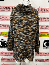 Cargar imagen en el visor de la galería, Point Zero Brown & Blue Sweater (Size M)