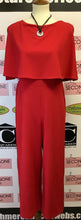 Load image into Gallery viewer, Cherry Red Jumpsuit (Size 8P)