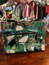 Load image into Gallery viewer, Shiny "Belts & Chains" Handbag