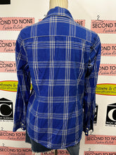 Cargar imagen en el visor de la galería, Tommy Hilfiger Blue Plaid Button-Up (Size M)