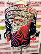 Load image into Gallery viewer, Unique Paisley Print Fooler Top (Size M)