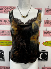 Cargar imagen en el visor de la galería, Frank Lyman Brown Sparkly Velvet Top Set (Size 10)