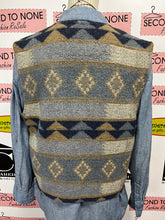 Load image into Gallery viewer, Made in Ukraine Wool Blend Carpet Vest (Size L)