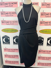 Load image into Gallery viewer, NWT Laura Black High Neck Formal Dress (Size 8)