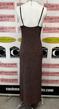 Load image into Gallery viewer, NWT Free People Bronze Sparkle Long Dress (Size XS)
