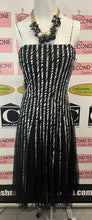 Load image into Gallery viewer, Gilani Black & White Pleated Dress (Size 6)