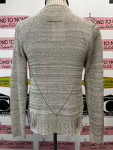 Cargar imagen en el visor de la galería, Tricots Jean Marc Taupe Metallic Shawl (Size S)