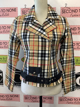 Cargar imagen en el visor de la galería, Chaquetas moteras de tartán escocés (4 colores de tartán)