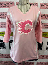 Load image into Gallery viewer, NHL Calgary Flames Pink Jersey (Size M)
