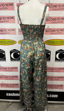 Load image into Gallery viewer, Grey Floral Print Jumpsuit (Size XS)