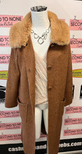 Cargar imagen en el visor de la galería, Faux-Fur Collar Duster Sweater (Size L)