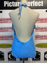 Load image into Gallery viewer, Ocean Blue Ruffled One Piece Swimsuit (Size 16)