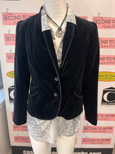 Load image into Gallery viewer, Vintage Domani Velvet Riding-Look Jacket (Size Medium)