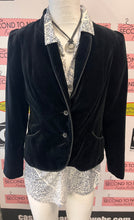 Load image into Gallery viewer, Vintage Domani Velvet Riding-Look Jacket (Size M)