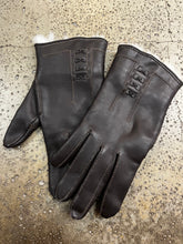 Cargar imagen en el visor de la galería, Fur Lined Leather Gloves (Size S)
