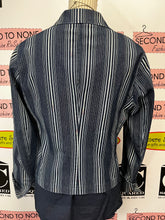 Load image into Gallery viewer, Jeanne Pierre Tie Denim Jacket (Size M)