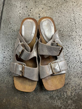 Load image into Gallery viewer, Rou G Wooden Open Toe Clog (Size 8)