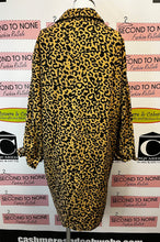 Charger l'image dans la galerie, Red Sky Leopard Denim Chore Jacket/Dress (Size 2=2XL)