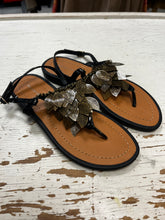 Load image into Gallery viewer, Silvian Heach Leaf Sandals (Size 36=5)