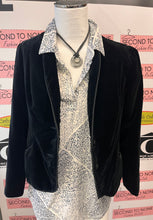 Load image into Gallery viewer, Vintage Domani Velvet Riding-Look Jacket (Size M)