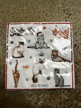 Cargar imagen en el visor de la galería, Christmas Cat Paper Napkins