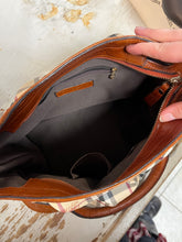 Charger l'image dans la galerie, Authentic Burberry Haymarket Check Satchel Bag