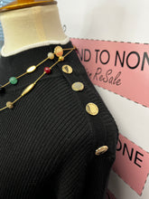 Load image into Gallery viewer, Calvin Klein Black Mock Neck (Size M)