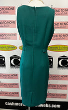 Load image into Gallery viewer, Vintage Jackie K Teal Dress & Jacket Set (Size M)
