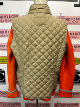 Charger l'image dans la galerie, Beige Quilted Fleece Lined Vest (Size L)