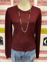 Charger l'image dans la galerie, Drawstring Bottom Sweater (Size S)